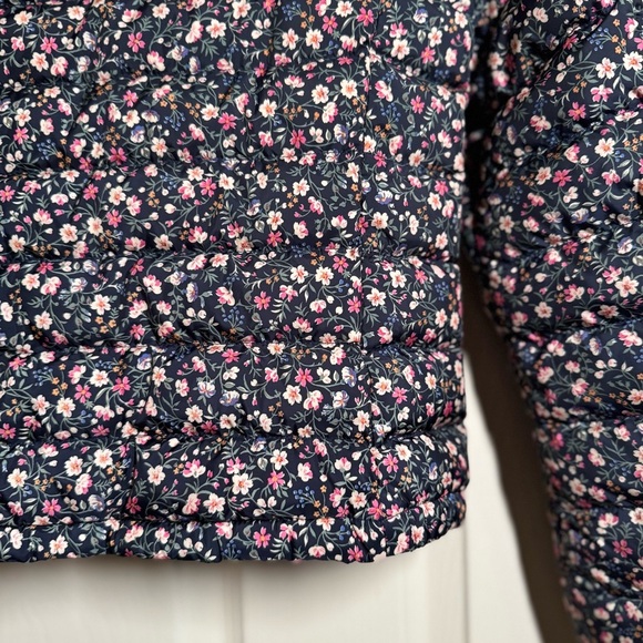 Polo by Ralph Lauren Floral Kids Puffer Jacket - Black and Pink - Picture 6 of 10